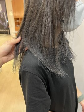 シャンプーボーイ 佐世保駅前店(SHAMPOO BOY) グレージュハイライト