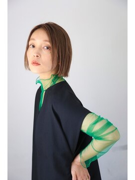 ガーランド (Garland) グレージュアッシュネイビーグレー水素ノンダメージカラー表参道