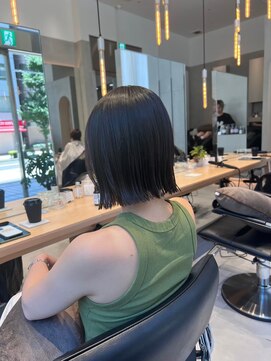 ガリカ 横浜(Gallica) 【後藤嵩広】切りっぱなしボブ/ぱっつんボブ