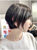 30代40代50代　大人女性/前髪ありショートボブ/ショートヘア