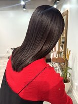 ネイヴィル オモテサンドウ(navile omotesando)&nbsp;ラベンダーグレージュ×髪質改善トリートメント