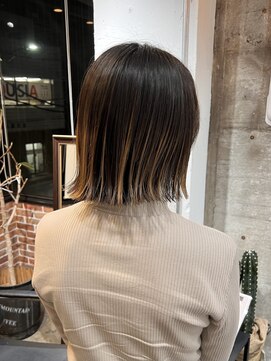 ヴィップルーム(viproom) 切りっぱなしボブ/エアリーロング/美髪/ピンクブラウン