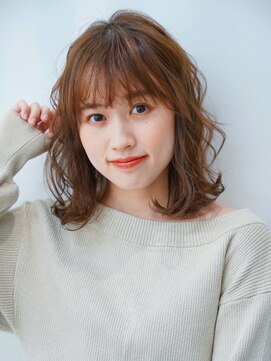 ニューヨークニューヨークマザーズ(NYNY Mothers) こなれミディ×オレンジブラウン