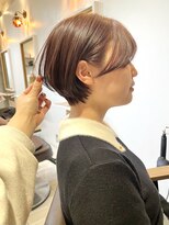 センスヘア(SENSE Hair) ショートボブ×ピンクブラウン