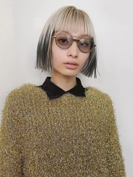 シキ 渋谷(siki) ハイトーン/ブリーチ/レイヤーカット/シアーカラー/渋谷/原宿