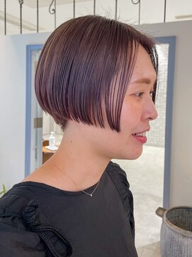 オルガン(Organ) ショートボブ×ラベンダーグレージュ