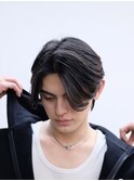 毛流れセンターパート