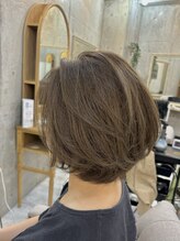 スリーセブントウキョウ(37-Tokyo) オリーブグレージュひしがたBOB
