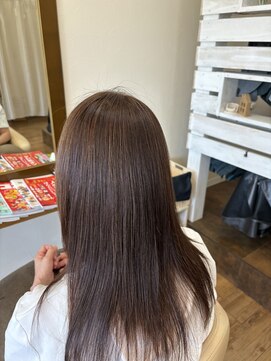 髪質改善ヘアエステサロン ヘアーデザインダッデン(Hair Design daddem) ストレート