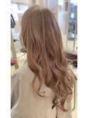 【60代のお客様】ハイライトミルキーベージュ/白髪ぼかし