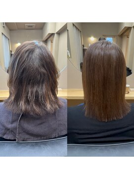 エダ 鎌倉(edA.) 小顔ワンレンミディ/ネビージュ