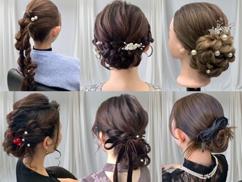 アヴソリューク(Absoluk)の写真/結婚式やイベントの日に♪プロの手で手早く崩れにくい！特別な日は、誰よりも可愛く、いつもと違う自分に♪