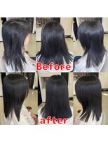 ヘアーデザイン アール(Hair Design aR) 2025.4.25美神縮毛矯正