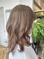 プリンプ トータルビューティ(PRIMP.total beauty) ミルクティーベージュ　インナーカラー　ピンクベージュ