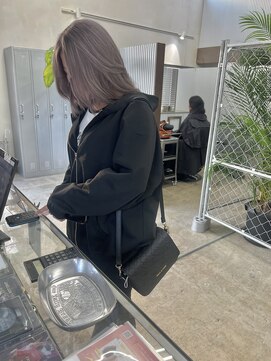 ディーパス(D-PATH) 【lavender gray／会津若松】ダブルカラー/バレイヤージュ