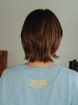 ヘアアンドリラクゼーション シャッセ(Hair&Relaxation SASE) ロブイヤリングカラー