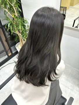 ディジョン 自由ヶ丘(Dijon) 韓国顔まわりレイヤーカットグレージュオリーブベージュブラウン