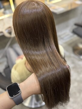 ロンド 表参道店(Lond) 暗めカラー/髪質改善/マロンベージュ/くすみベージュ/表参道