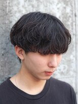 ハニー(HONEY)&nbsp;波巻きスパイラルパーマ/波巻きパーマ/岡崎メンズパーマ