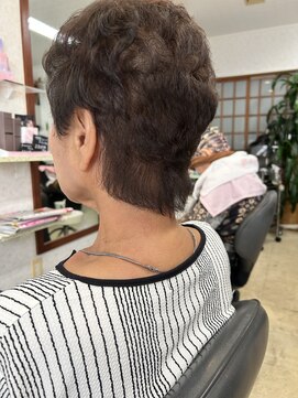 サロン ド シルク 30代40代50代ショートボブショートカットウルフレイヤー