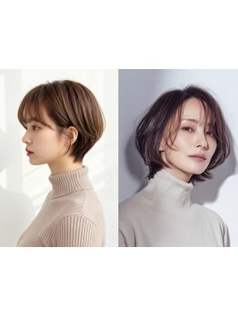 ショート＆ボブなら【ZIONtokyo】にお任せ！360度綺麗に見える計算されたカット技術で理想のスタイルへ―。