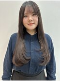 韓国顔まわりレイヤーカット