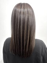 グルグル 新小岩店(GULGUL)&nbsp;ストレート　ハイライトカラー　白髪ぼかしハイライト