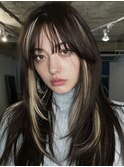 池袋駅/ブリーチ/ダブルカラー/縮毛矯正/レイヤーカット/韓国