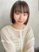 ディッセンバー 渋谷(December) 【December】小顔カット/ブリーチなしオリーブベージュ