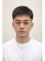 オールバーバー(OR BARBER)&nbsp;何もつけない　フェード　下ろし