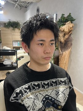 ウノプリールヴァモス(unopulir Vamos) 黒髪スパイキーショートアクティブショート