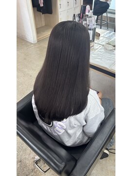 アジールヘア 東上野店(agir hair) 美髪縮毛矯正×まとまりナチュラル艶髪ストレート 【上野】