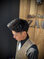 ザック(ZAC) 男らしさUP*アップバングで爽やかな印象に【メンズカット】