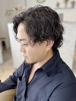 リアンバイアリュール(Lian by Allure)&nbsp;メンズパーマスパイラルパーマ刈り上げ