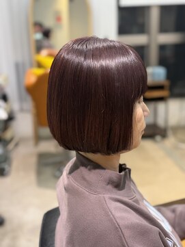 アトリエ リブコ(atelier L.I.B.Co) ピンクボブ