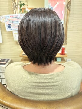 ブランシェ ヘアデザイン(BLANCHE hair design) アッシュカラー×ショート