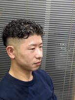 バーバーサトウ(BARBER SATO) 宮城リョウタ風パーマ