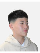 ワンワンオー バーバーショップ 博多店(@110 BARBER SHOP)&nbsp;ビジネス/フェード/濡れパン/バーバー/美容室/理容室/博多/眉毛