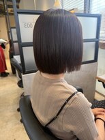 ナチュラル 東川口店(Natural)&nbsp;【瀧本】大人可愛いぱつっとボブ/髪質改善カラー