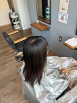 レアレア ヘアアンドライフ(LeaLea)&nbsp;ハッシュカット/グレージュ/デザインカラー／伊丹