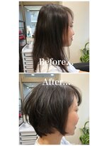 ルシード スタイル ルッツ(LUCIDO STYLE RUTTU)&nbsp;[朝楽]絶壁解消！ボリュームUPショート[林　翔大][お客様]