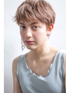 ヘアーアンドファッションシオミエイチ (hair&fashion shiomi H) フォギーベージュ