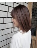 アレンジの効くミディアムロブ