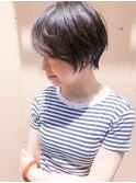 【morio池袋】2020年大人かわいいイメチェン耳かけショート