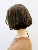 アイティー バイ アルバム 浦和店(IT by ALBUM) ナチュラルボブ_オリーブカラーハイライトカラー_ba249281