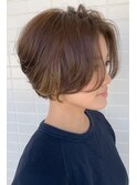 [OCEAN Hair&Life藤原純]ハンサムショートボブ×インナーカラ-☆