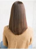 自然な縮毛矯正