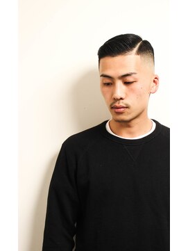 レンゲン(LENGEN) メンズかき上げニュアンスマッシュサイドパート韓国マッシュ30