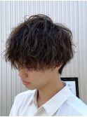 波巻きパーマでトレンドパーマスタイル!