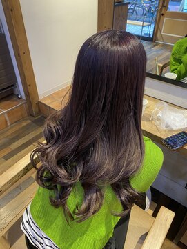 ロレ 下北沢(lore) バイオレットラベンダーピンク/艶感TOKIOトリートメント